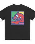Icecream Pop Art Running Dog T-Shirt Black