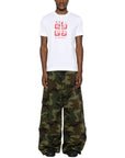 Givenchy T-Shirt Block Logo White-Red-AL Capone Premium