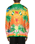 Casablanca Shirt Cuban Collar Tennis Club En Fleur Multicolour-AL Capone Premium