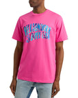 Billionaire Boys Club T-Shirt Camo Arch Logo Pink
