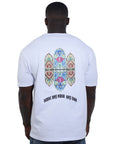 Capone T-Shirt Mexican Embroidery Slogan White-AL Capone Premium