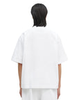 Vetements T-Shirt Vet Cropped Boxy White-AL Capone Premium