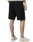 Stone Island Shorts Fleece Logo Black-AL Capone Premium