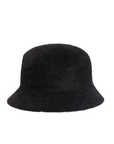 Ami Bucket Hat Fluffy Logo Black-AL Capone Premium