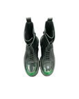 Msgm Boots Scarpa Uomo Black-Green