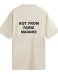 Drole De Monsieur T-Shirt Slogan Dark Mastic