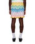 Casablanca Shorts Gradient Wave Multi Colour-AL Capone Premium