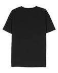 Purple T-Shirt Textured Inside Out Black-AL Capone Premium