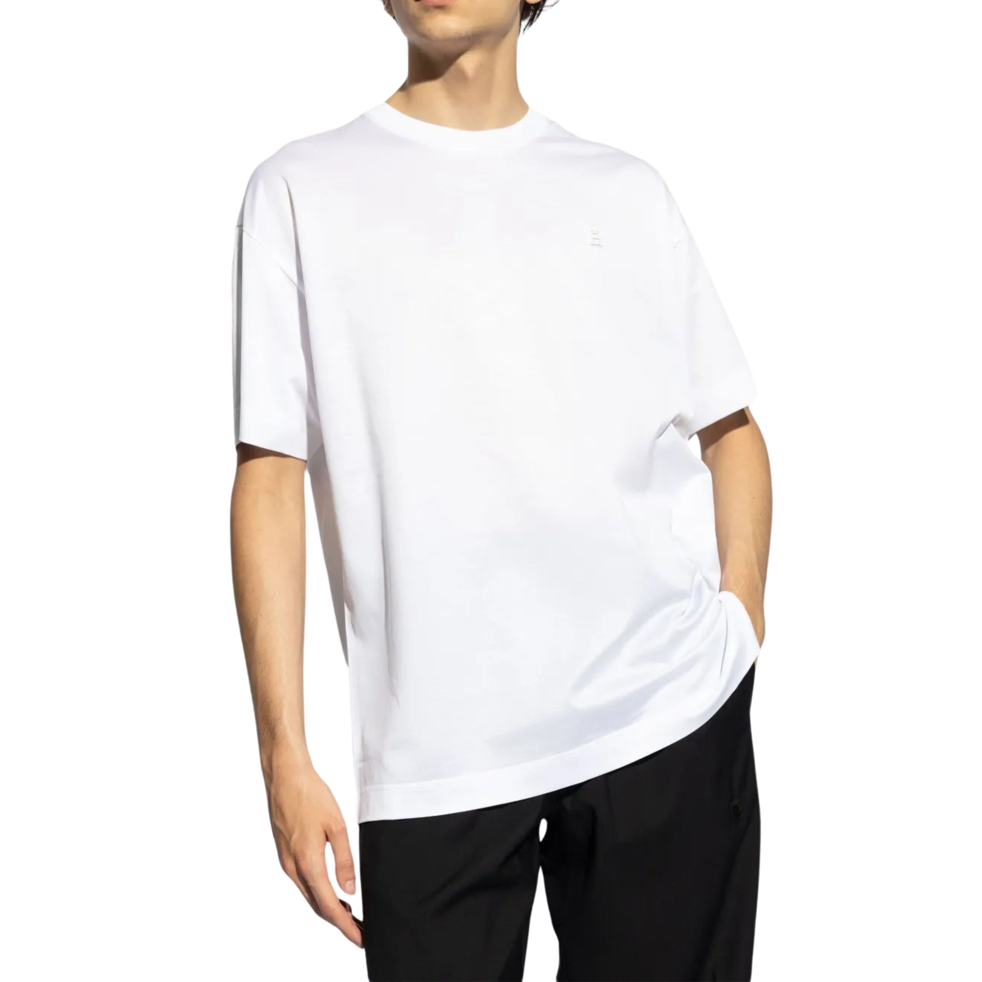 Givenchy T-Shirt Logo White-AL Capone Premium