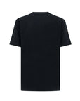 Purple T-Shirt Bold Logo White-Black