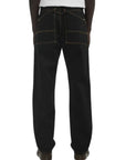 Kenzo Jeans Wide Leg Black