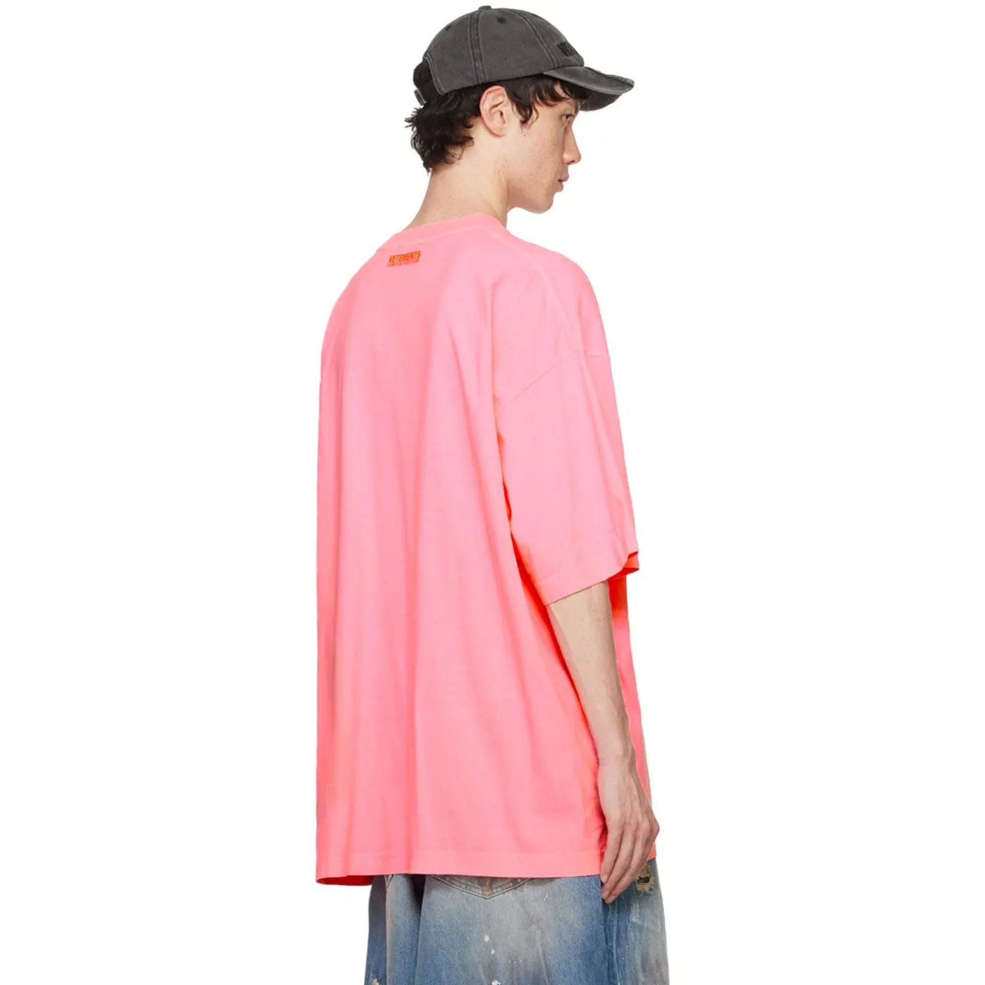 Vetements T-Shirt Crystal Paris Pink-AL Capone Premium