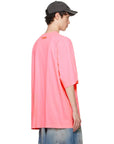 Vetements T-Shirt Crystal Paris Pink