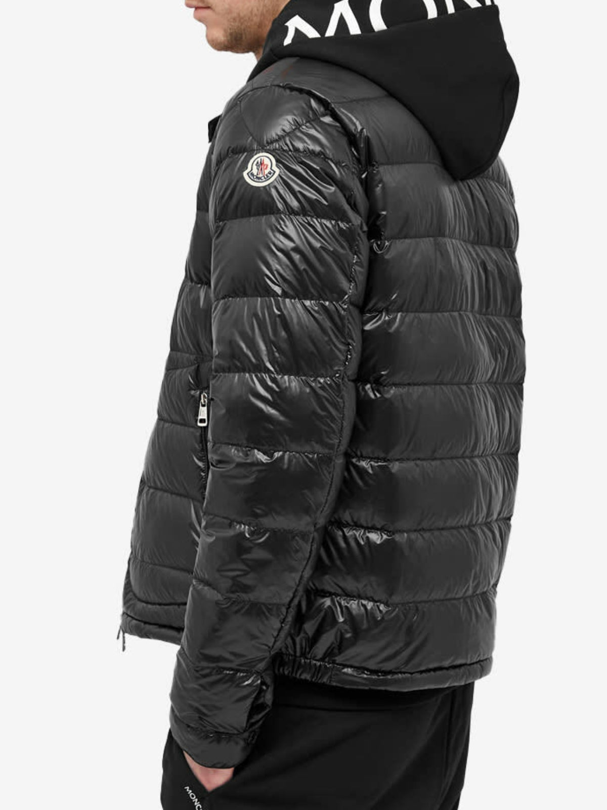 Moncler Jacket Acorus Giubbotto Black - AL Capone Premium