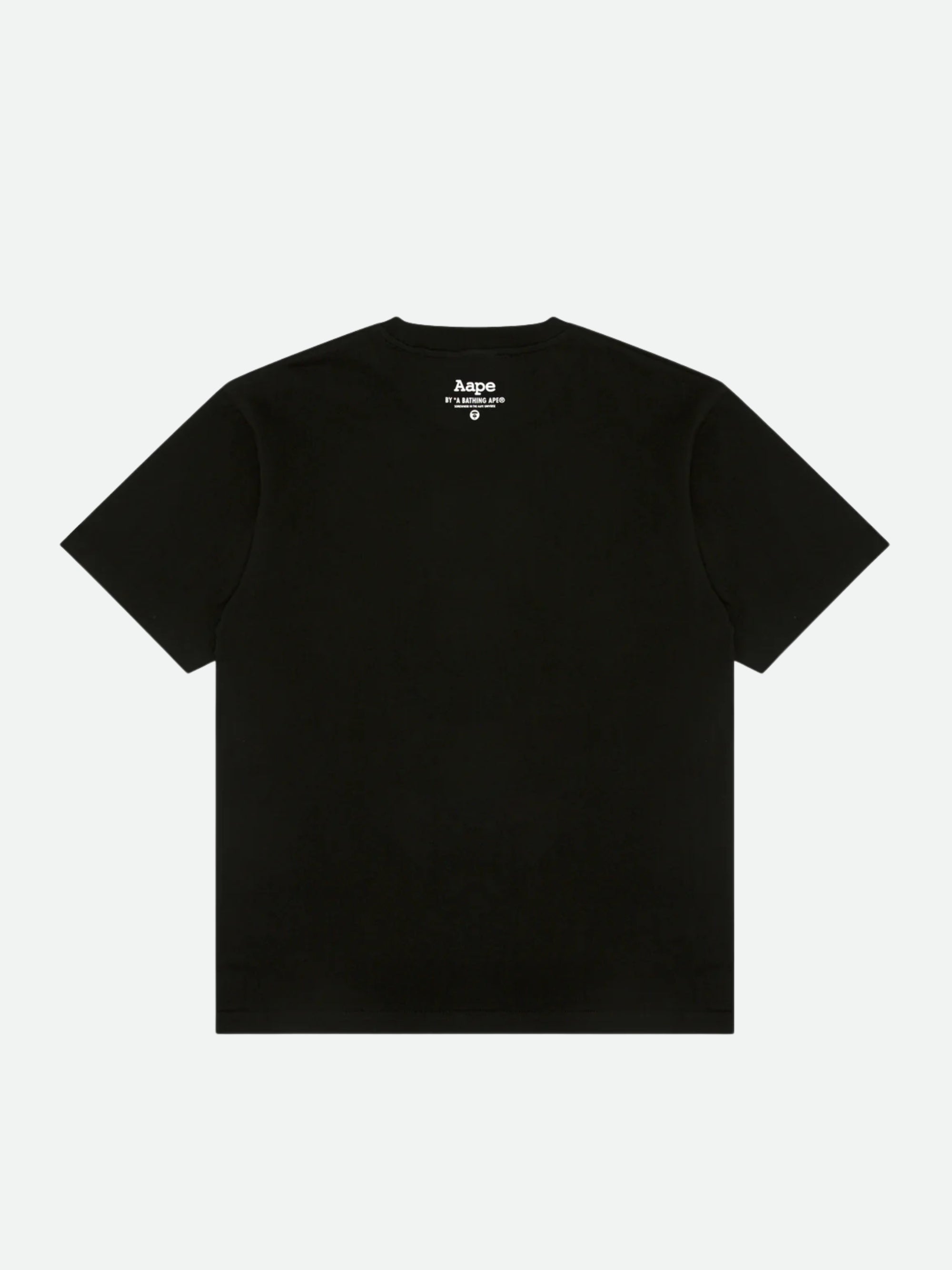 Aape T-Shirt Centre Logo Black-AL Capone Premium