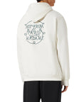 Drole De Monsieur Sweater Slogan Hoodie Off-White
