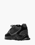 Cleens Sneakers C29 Grey Border Mesh Black