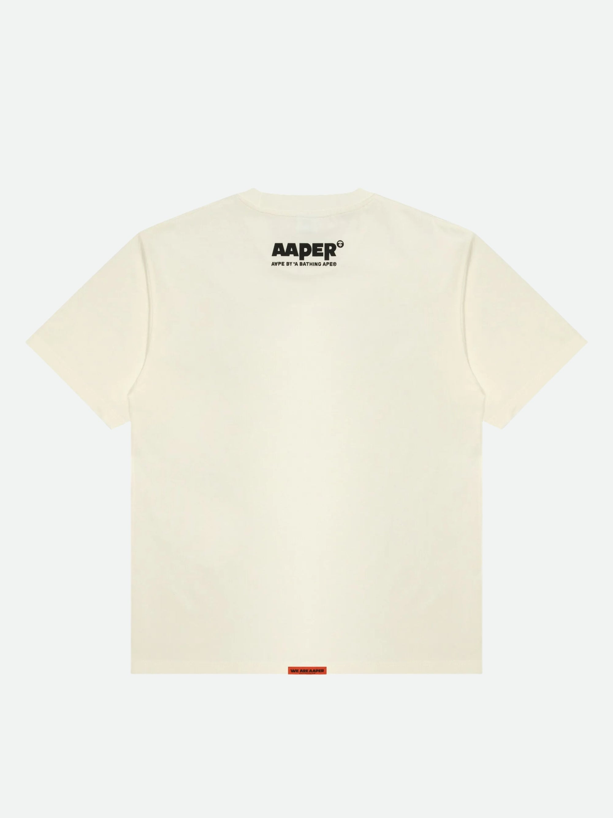 Aape T-Shirt The Aaper Universe Ivory-AL Capone Premium