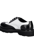 Kenzo Derby Shoes Leather White-Black-AL Capone Premium
