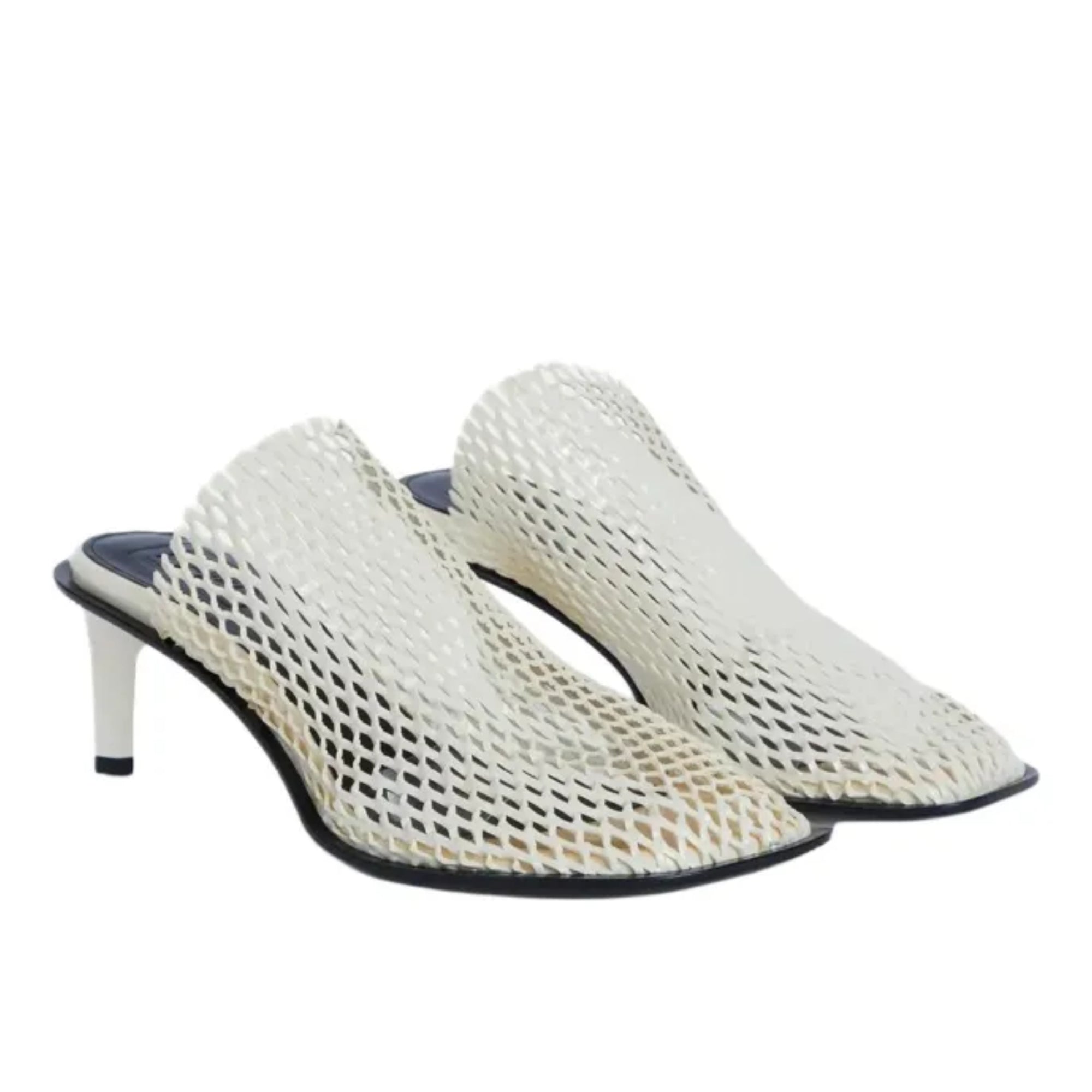 Kenzo Heel Ladies Mule Off White-AL Capone Premium