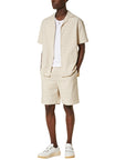 Drole De Monsieur Shirt Checkered Beige