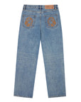 Billionaire Boys Club Astro Wide Leg Denim Pants Blue-AL Capone Premium
