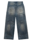 Acupuncture Jeans Ripped Blue