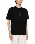 Aape T-Shirt Moonface Logo Black-AL Capone Premium