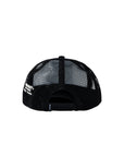 Market Cap Trucker Patched Black-White