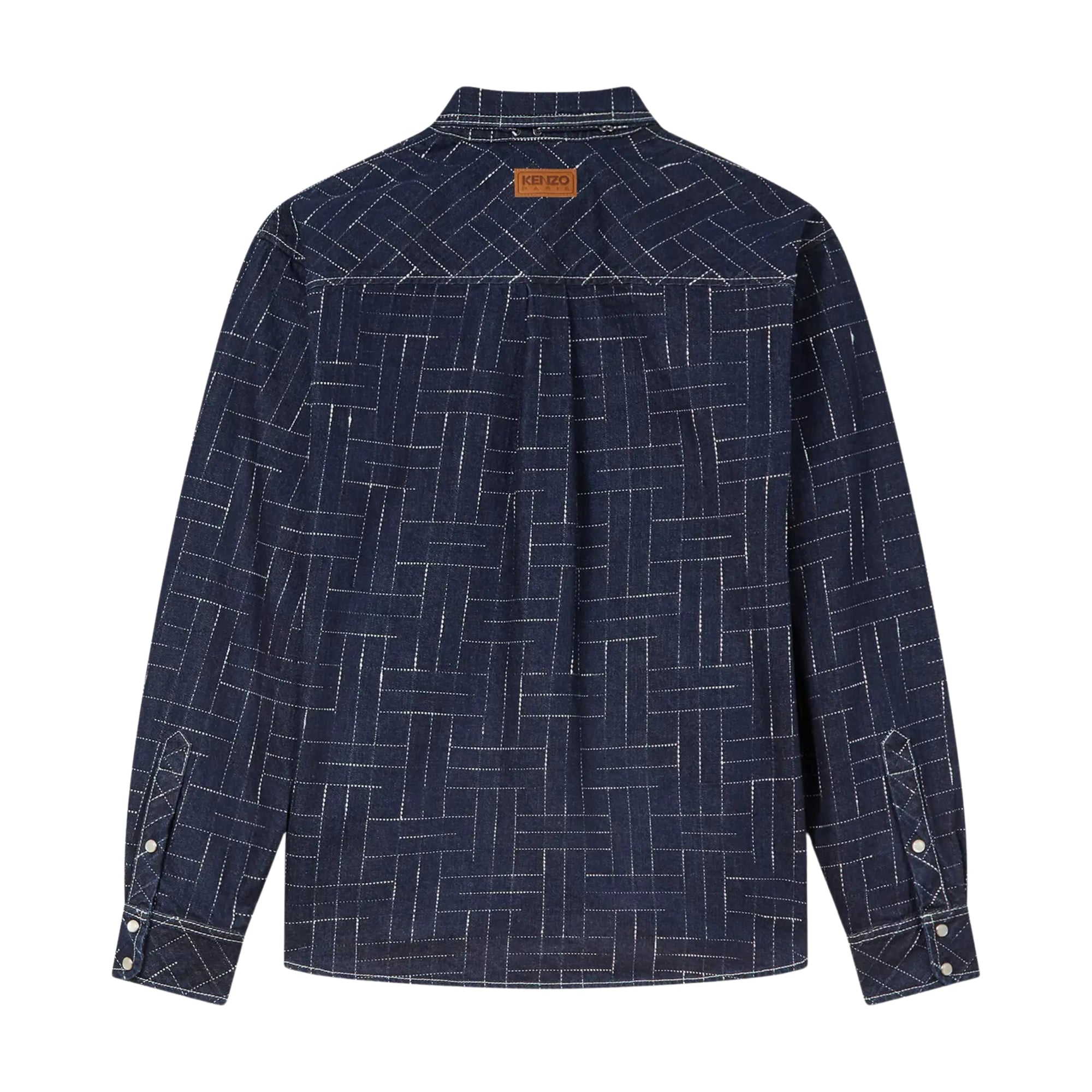 Kenzo Shirt Weave Denim Blue 2.0-AL Capone Premium