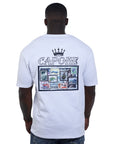 Capone T-Shirt Monaco Patchwork White-AL Capone Premium