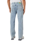 Icecream Running Dog Double Scoop Denim Pants Light Wash Blue