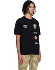 Aape T-Shirt Multiple Logos Black-AL Capone Premium