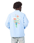 Kenzo Jacket Coach Floral Print Blue
