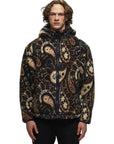 Drole De Monsieur Jacket Fleece Paisley Pattern Multi Colour-AL Capone Premium