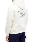 Drole De Monsieur Hoodie Slogan Cream-AL Capone Premium