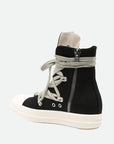Rick Owens Sneaker Denim Megalace Black-Milk