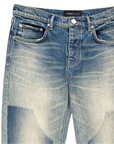 Purple Jeans Patch Design Indigo