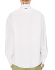 Kenzo Shirt Split Boke Flower White