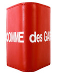 Comme Des Garcons Wallet Logo Red