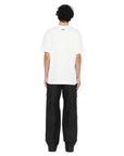 Msgm T-Shirt The Mwave White-Black-AL Capone Premium