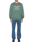 Drole De Monsieur Sweater Slogan Dark Green