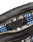 Jw Anderson Bag Checked Market Blue-Black