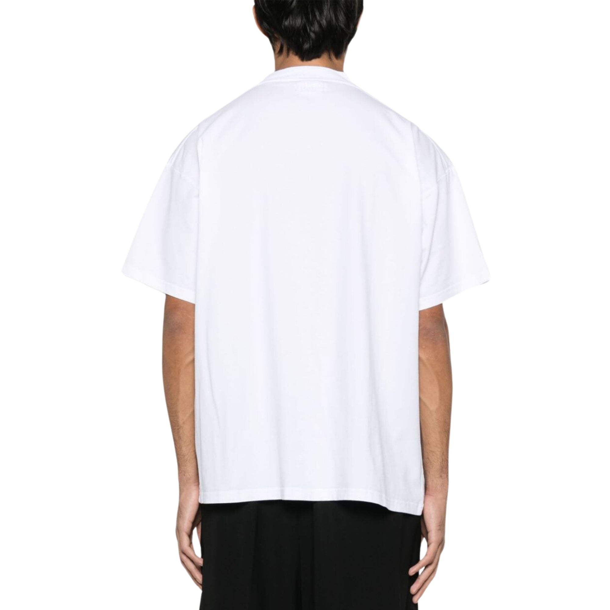 Vetements T-Shirt Scribbled Paris Regular White-AL Capone Premium