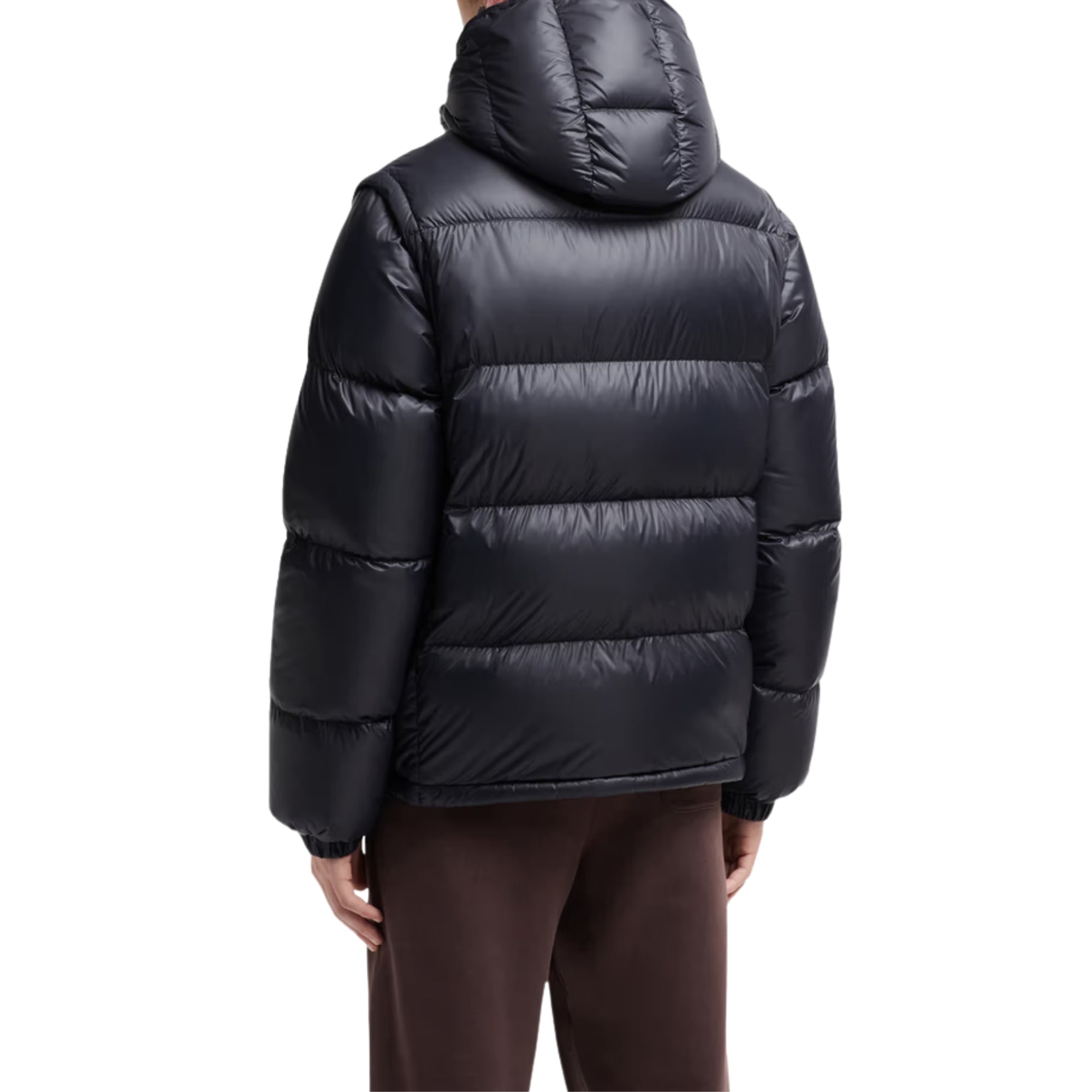 Moncler Jacket Cyclone Puffer Logo Black-AL Capone Premium