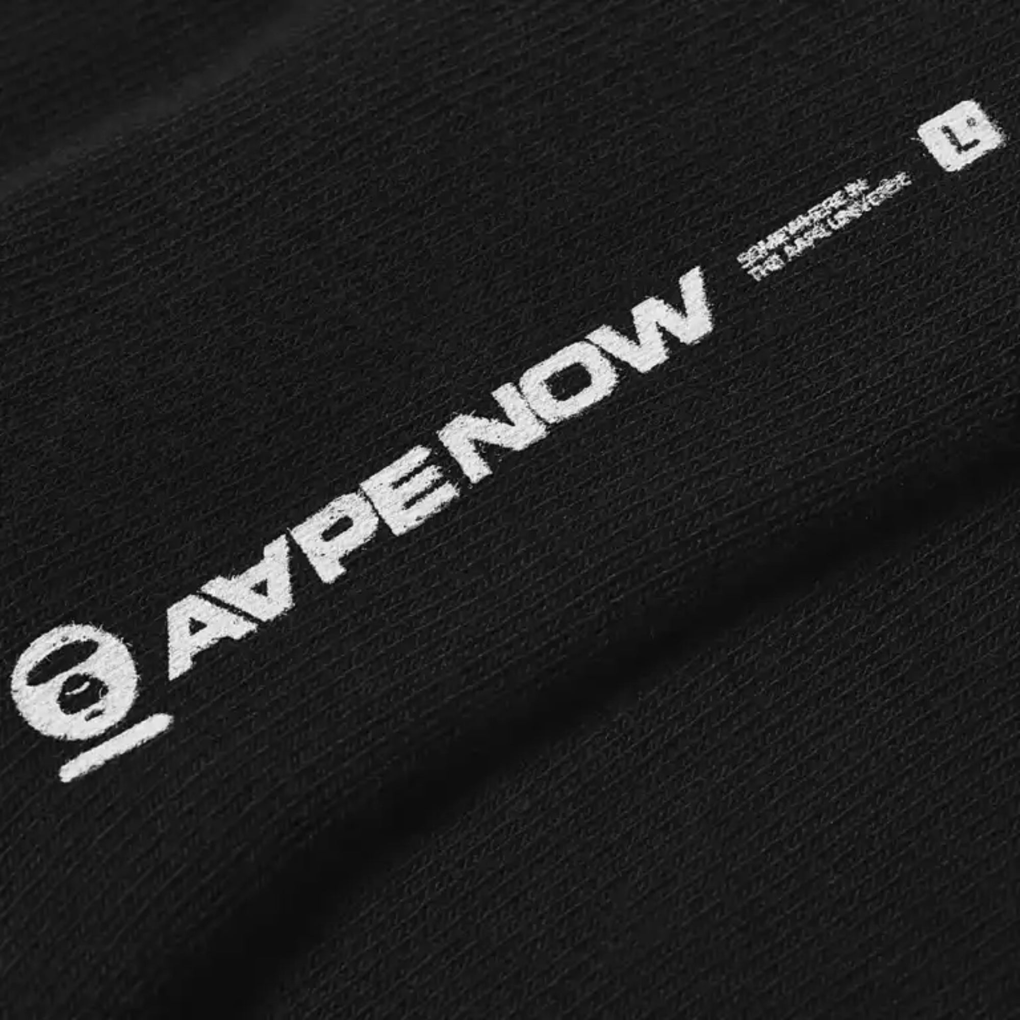 Aape Socks Logo Black-AL Capone Premium