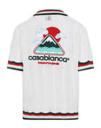 Casablanca Shirt Montagne Ondulee Crochet White