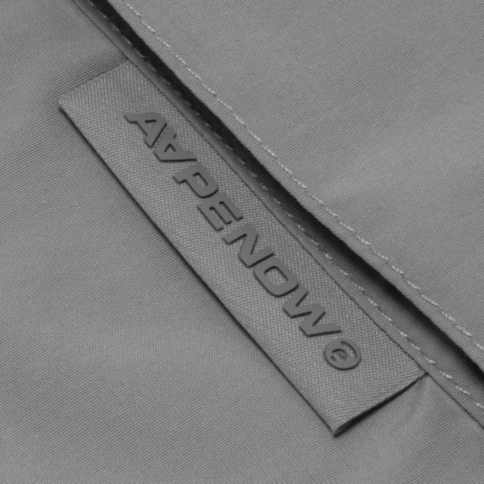 Aape Cargo Pants Pocket Logo Light Grey-AL Capone Premium