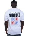 Capone T-Shirt Monaco Tiles White-AL Capone Premium