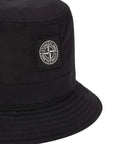 Stone Island Bucket Hat Logo Black-AL Capone Premium